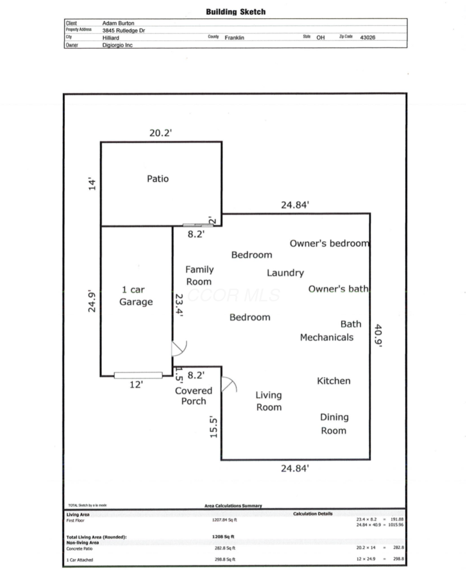 3845 Rutledge Drive