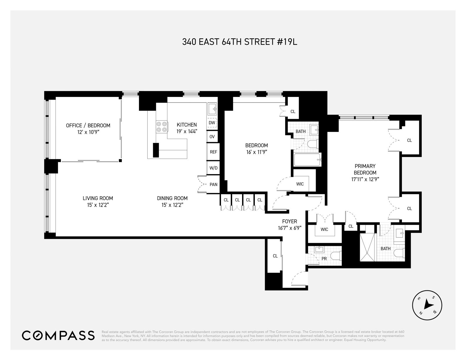 340 E 64th Street 19L