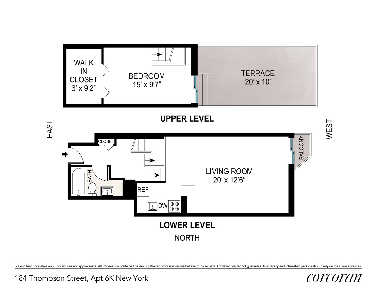 184 THOMPSON Street PH6K
