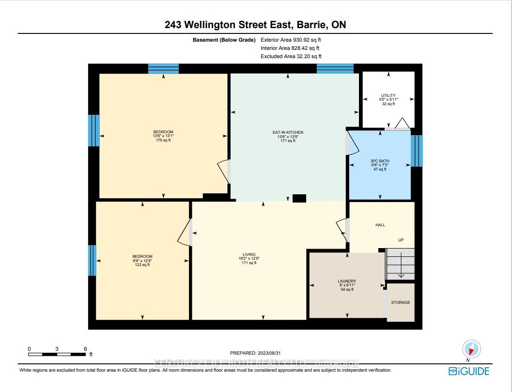 243 Wellington Street E Lower Level