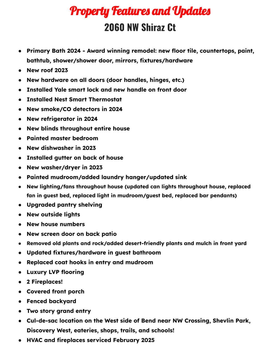 2060 NW Shiraz Court