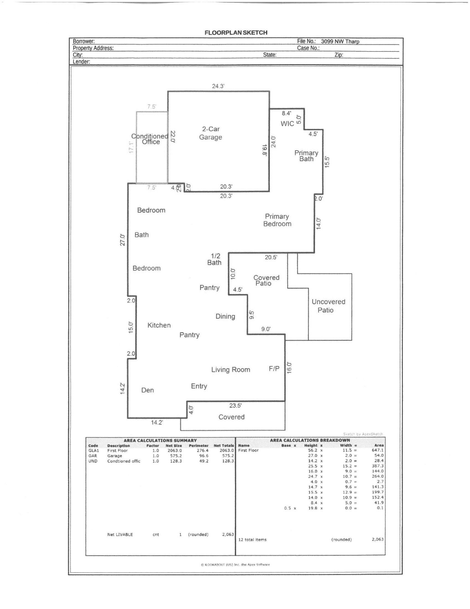 3099 NW Tharp Avenue