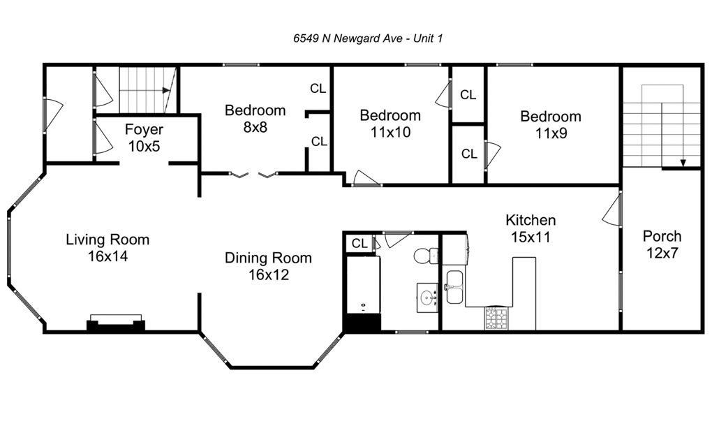 6549 N Newgard Avenue