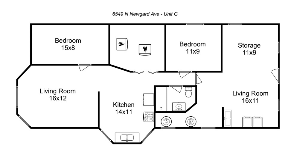 6549 N Newgard Avenue
