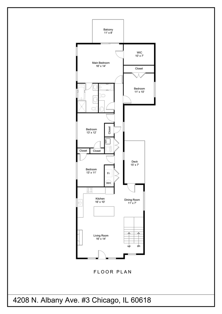 4208 N Albany Avenue Unit: 3