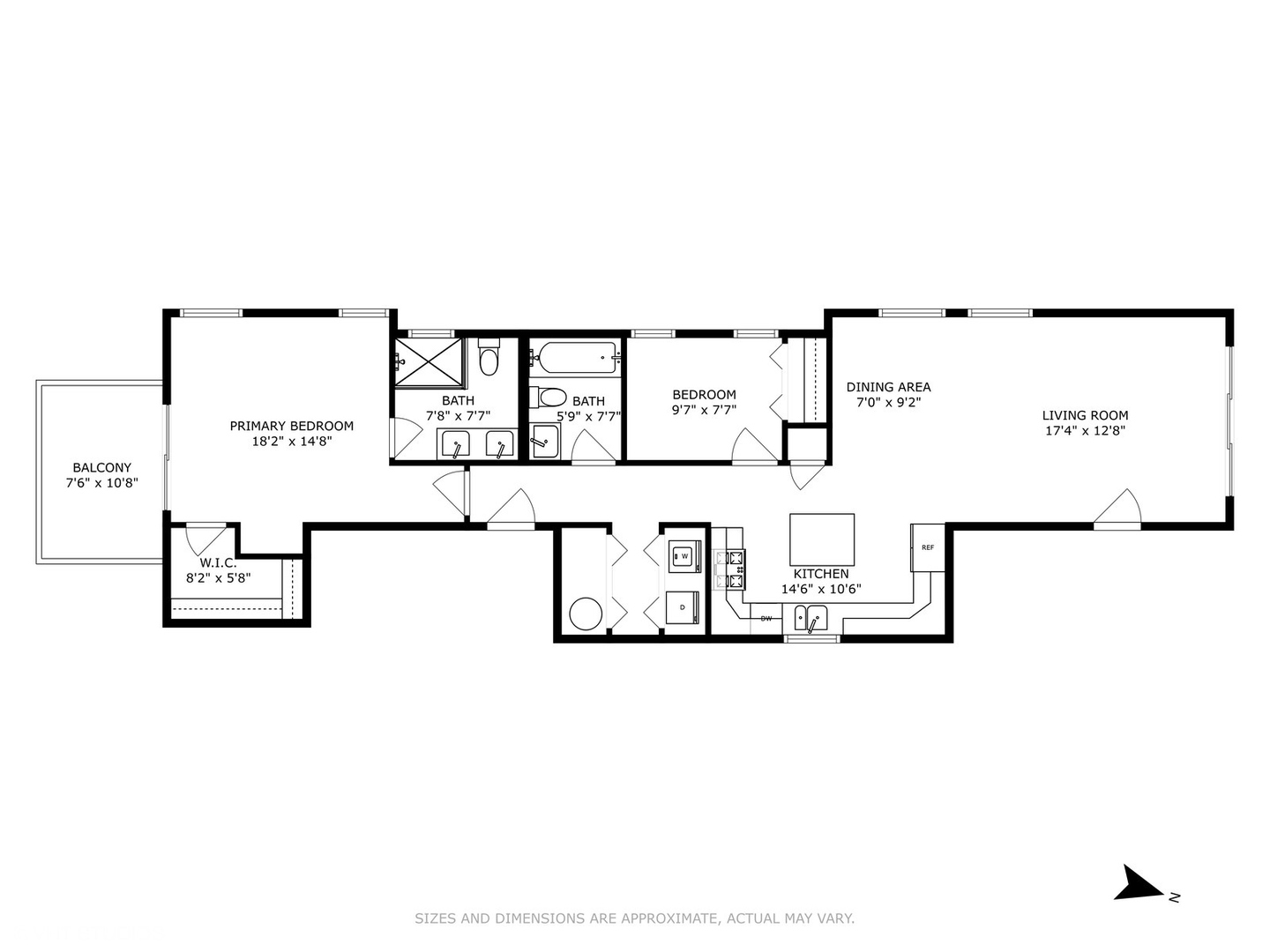 1102 N Paulina Street Unit: 201