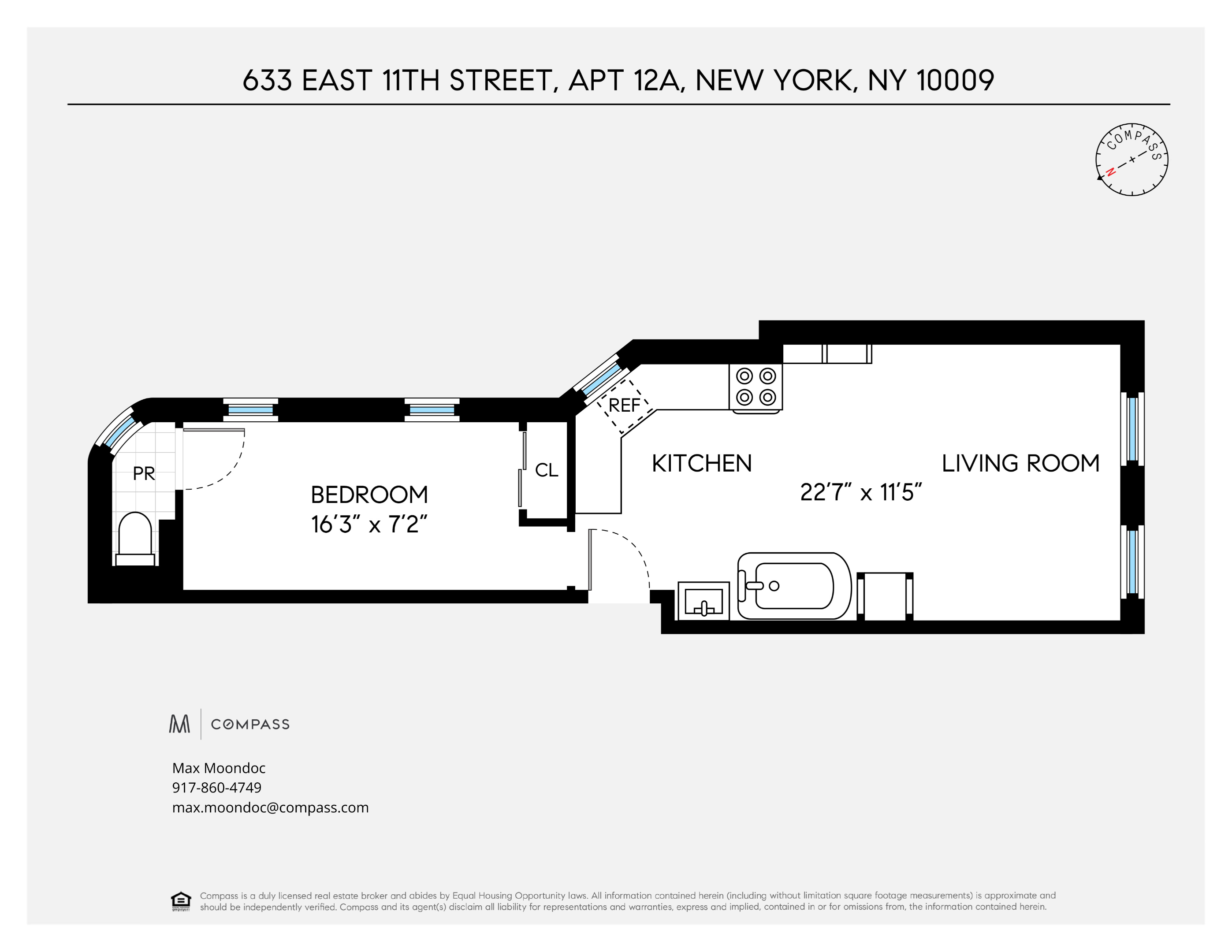 633 E 11th Street 12A