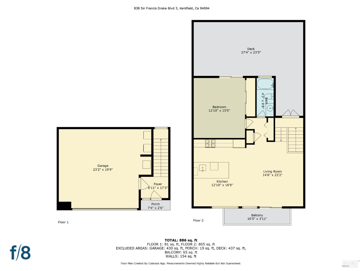 838 Sir Francis Drake Blvd #3