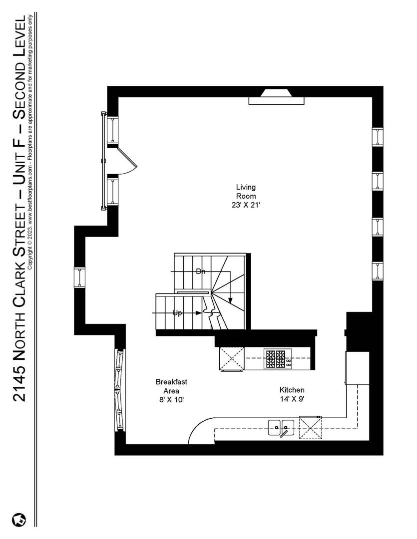 2145 N Clark Street Unit: F