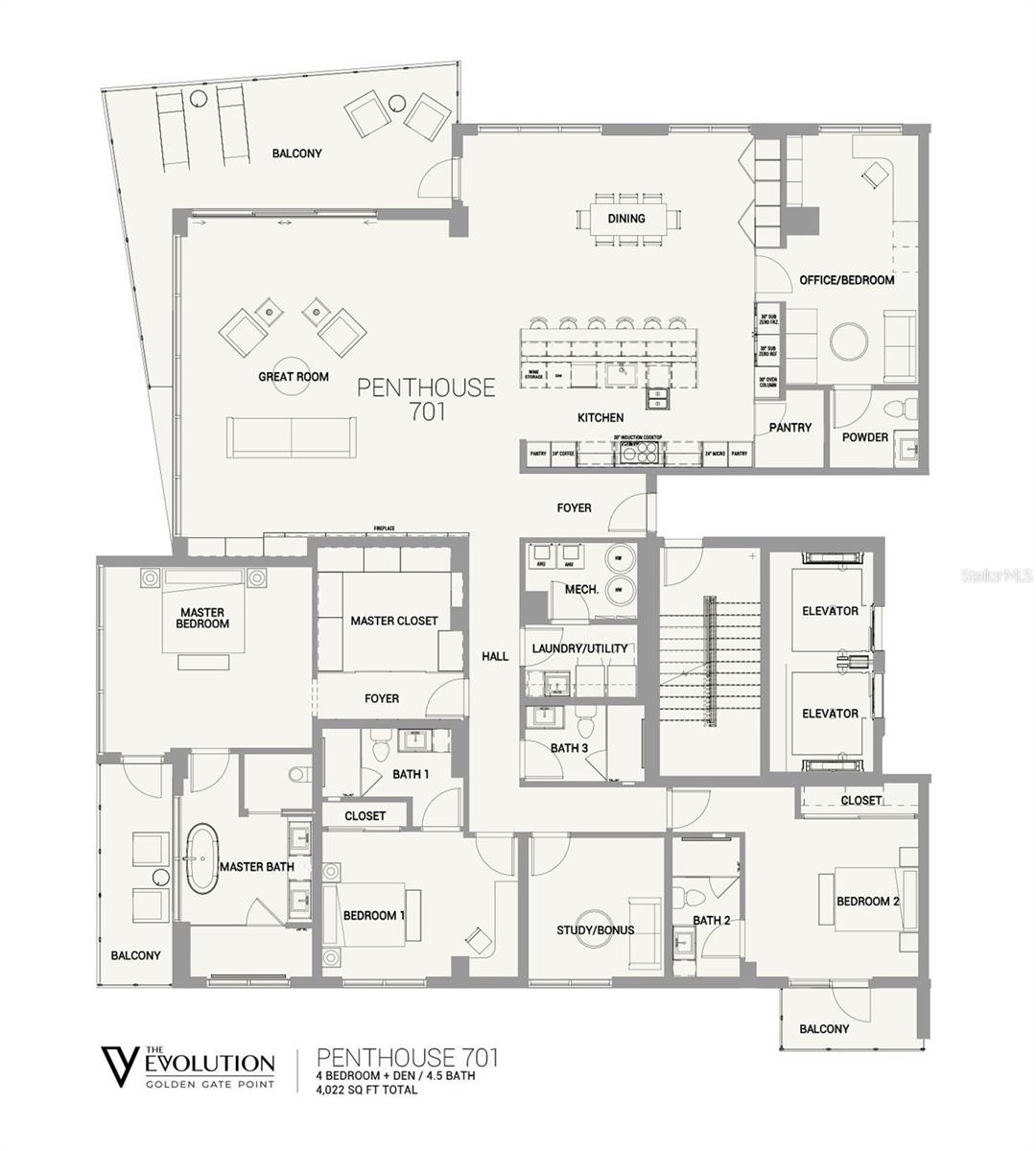 111 GOLDEN GATE PT #701PH