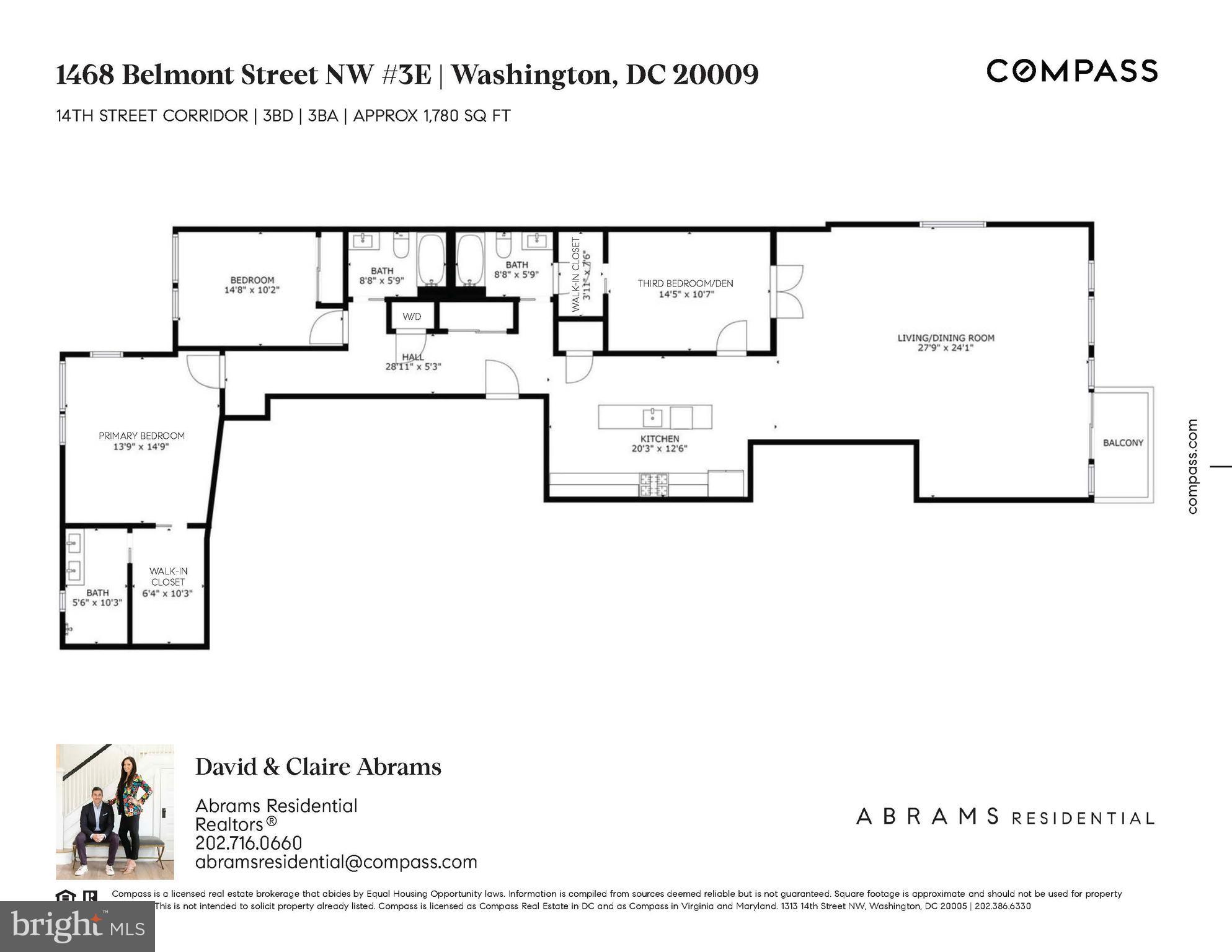 1468 BELMONT STREET NW 3E