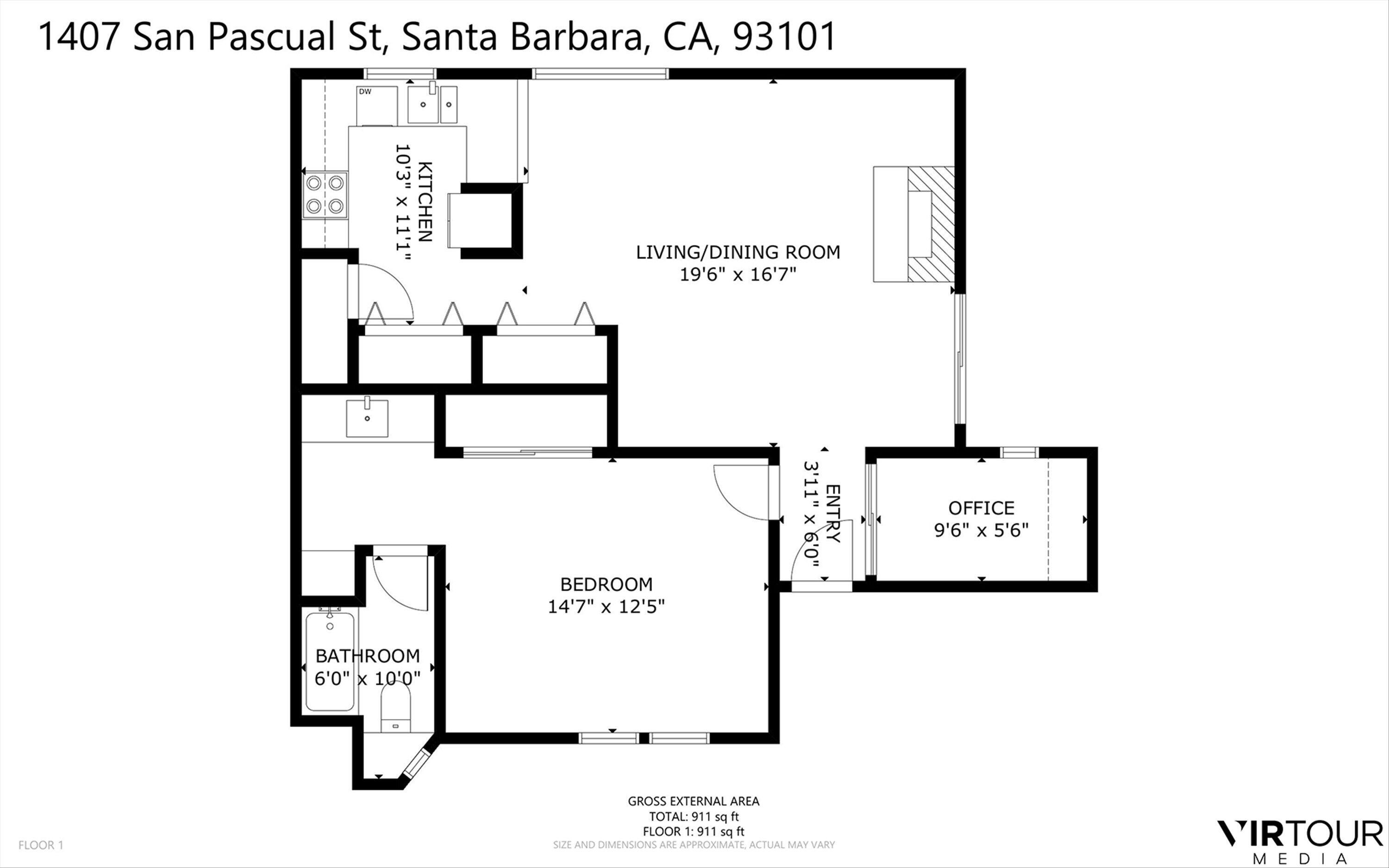 1407 San Pascual Street B