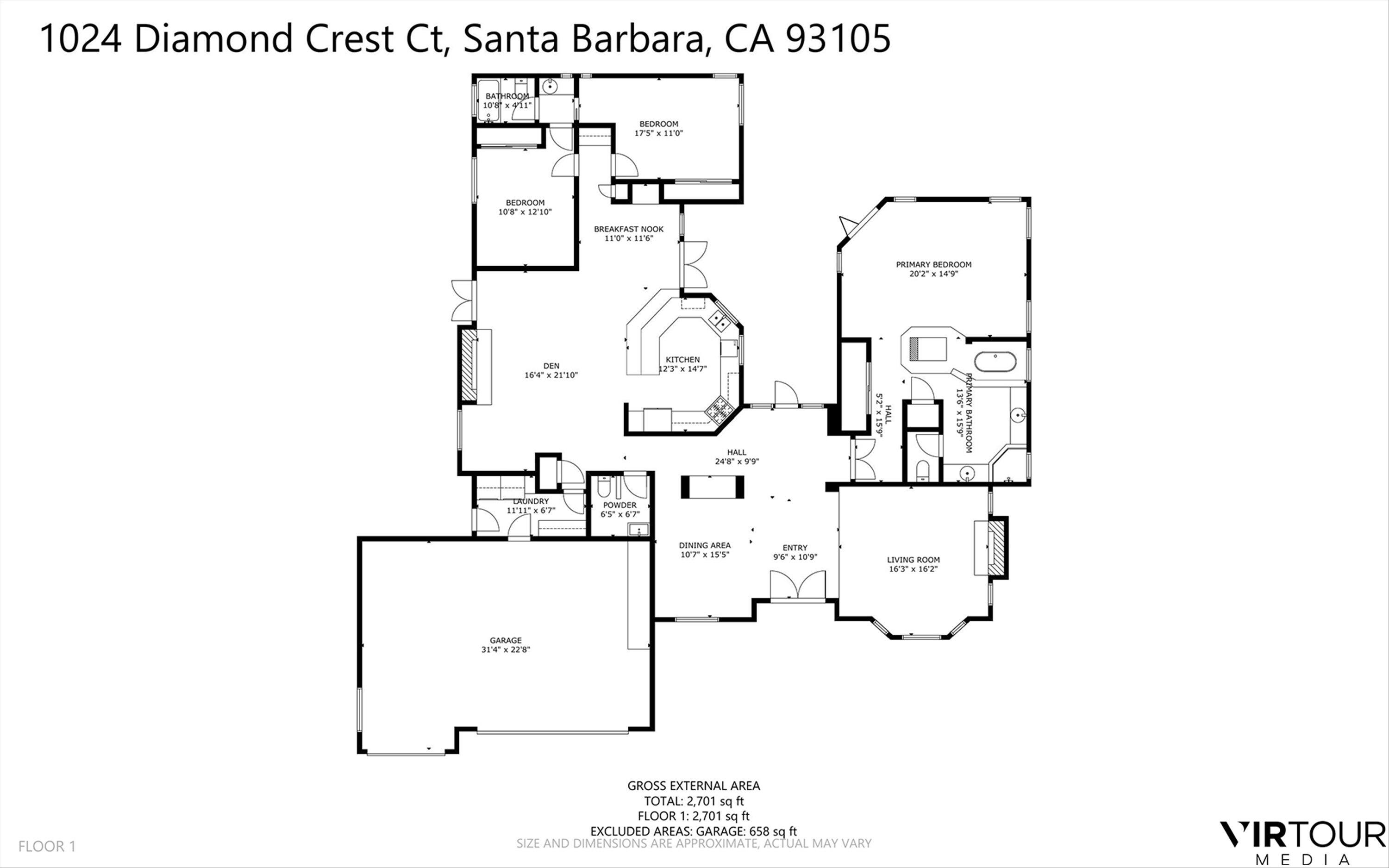 1024 Diamond Crest Court