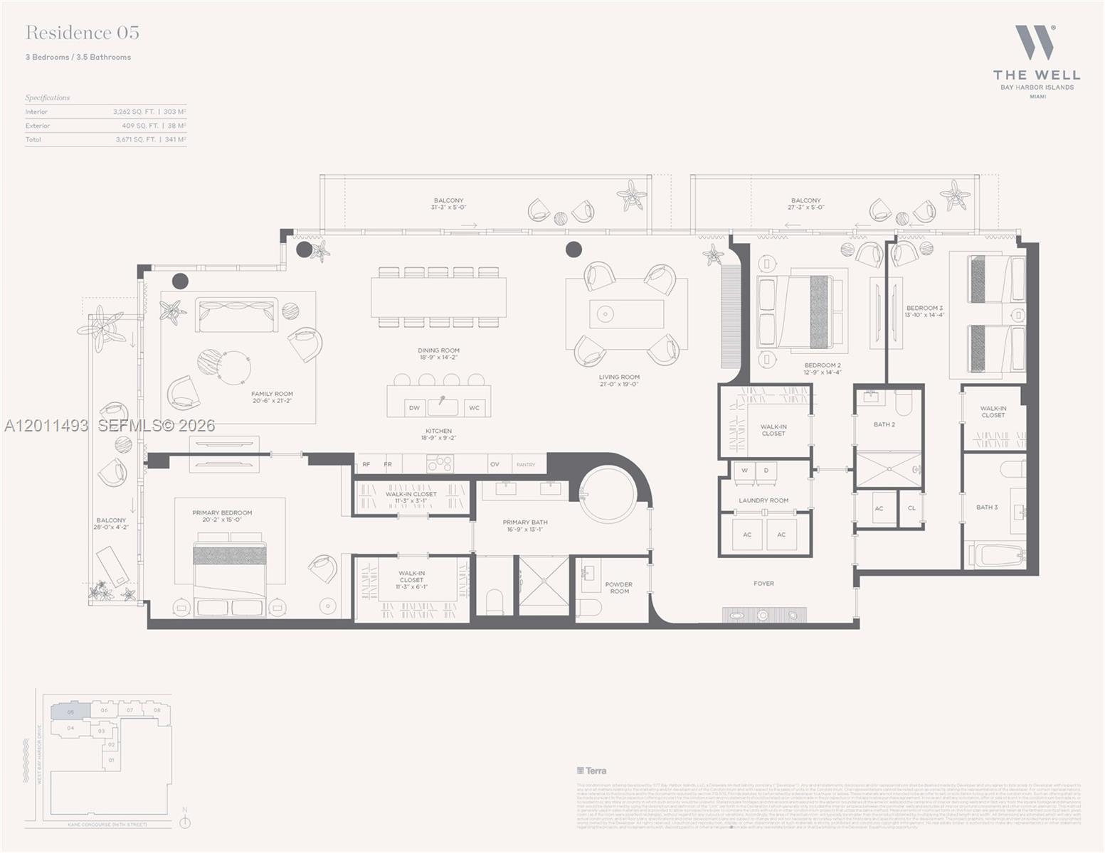 1177 Kane Concourse # 405