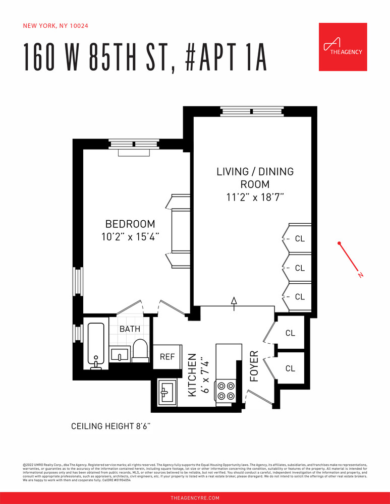 160 W 85TH Street 1A