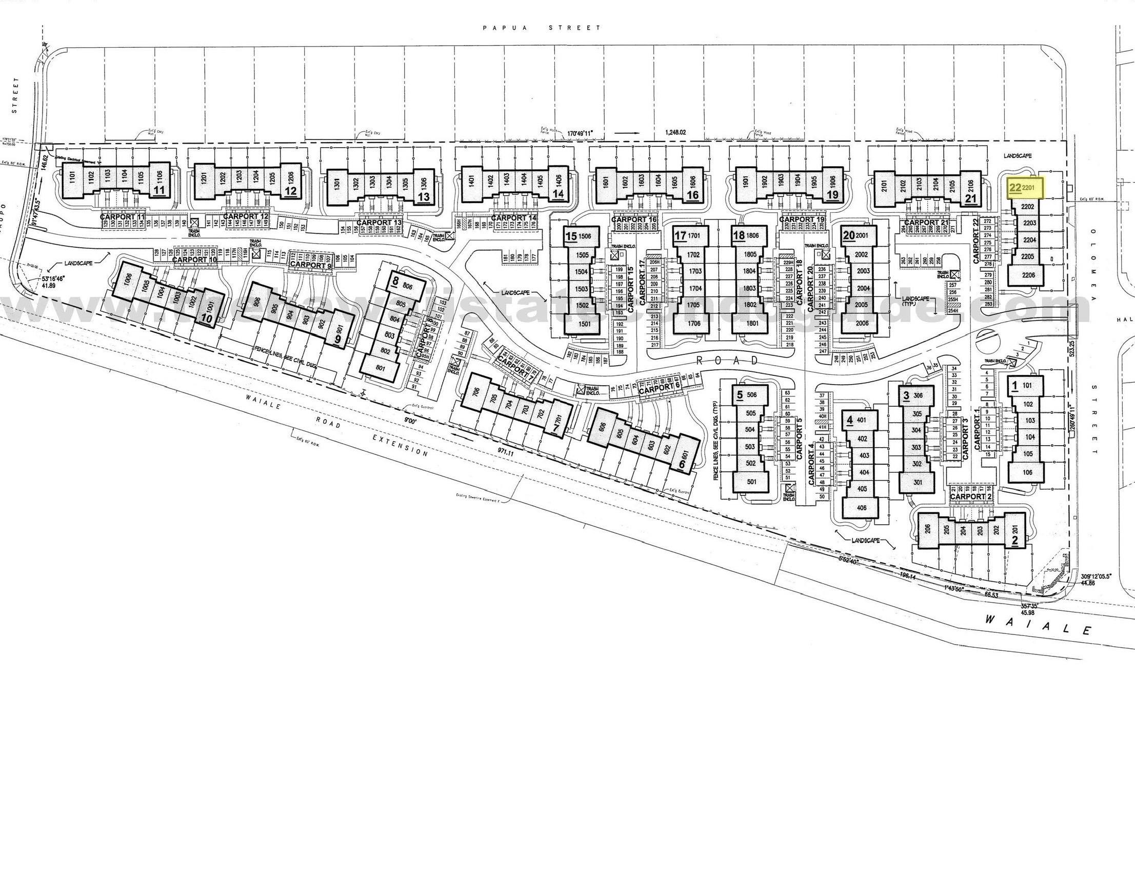 632 Meakanu Ln Unit: 2201