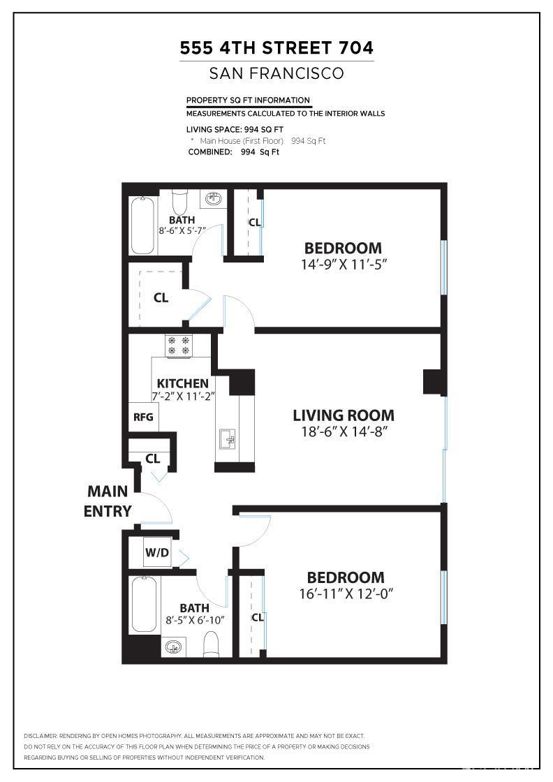 555 4th Street Unit: 704