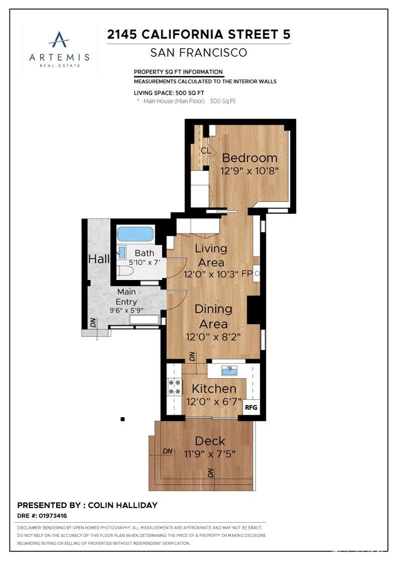 2145 California Street Unit: 5