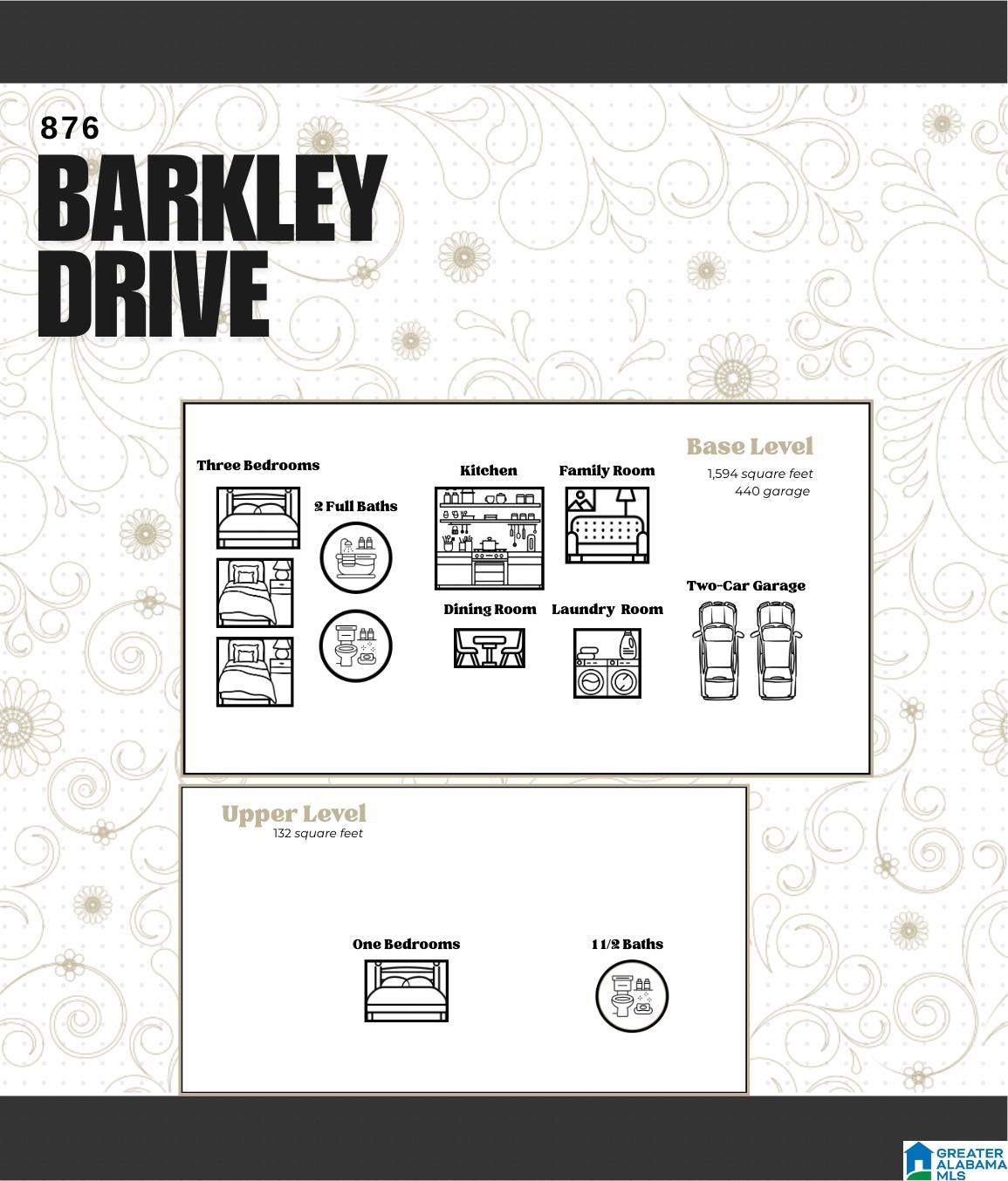 876 BARKLEY DRIVE