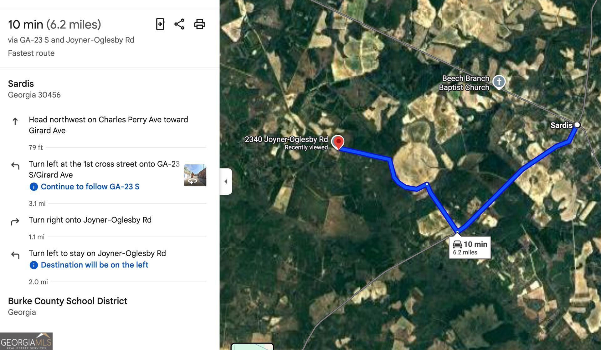 2340 Joyner Oglesby Rd.(Lot 1)