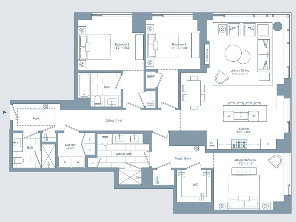 380 Harrison Ave Unit: 14-E