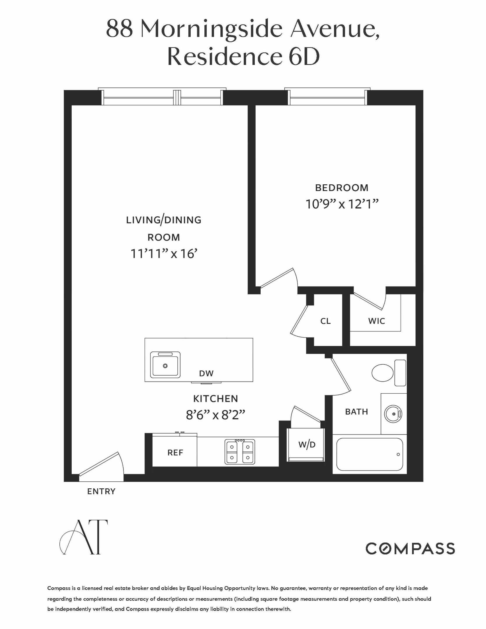 88 Morningside Avenue 6D