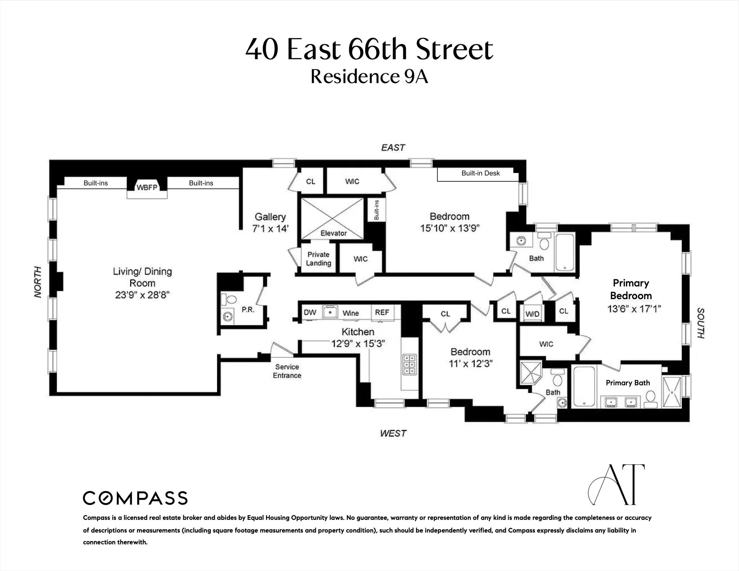 40 E 66th Street 9A