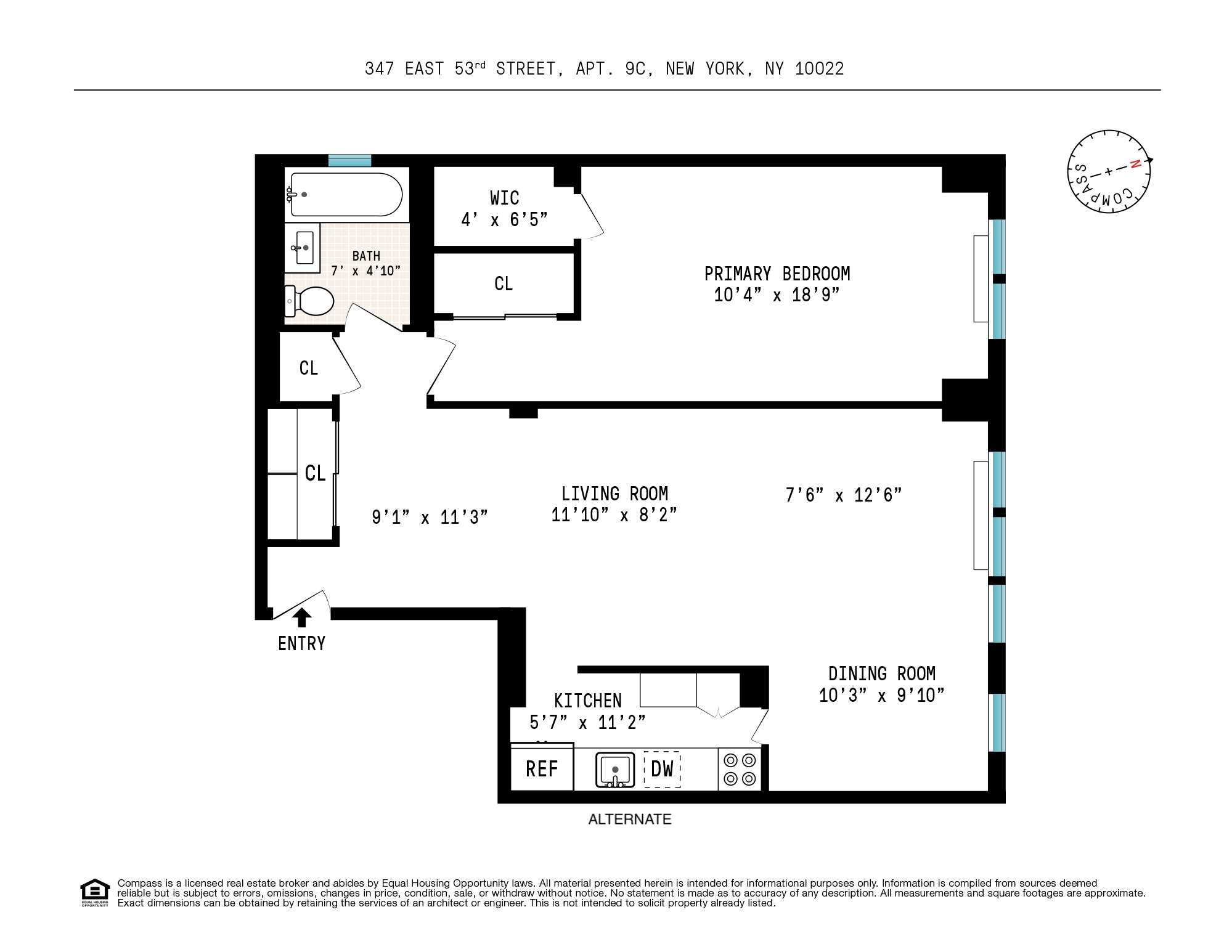 347 E 53rd Street 9C