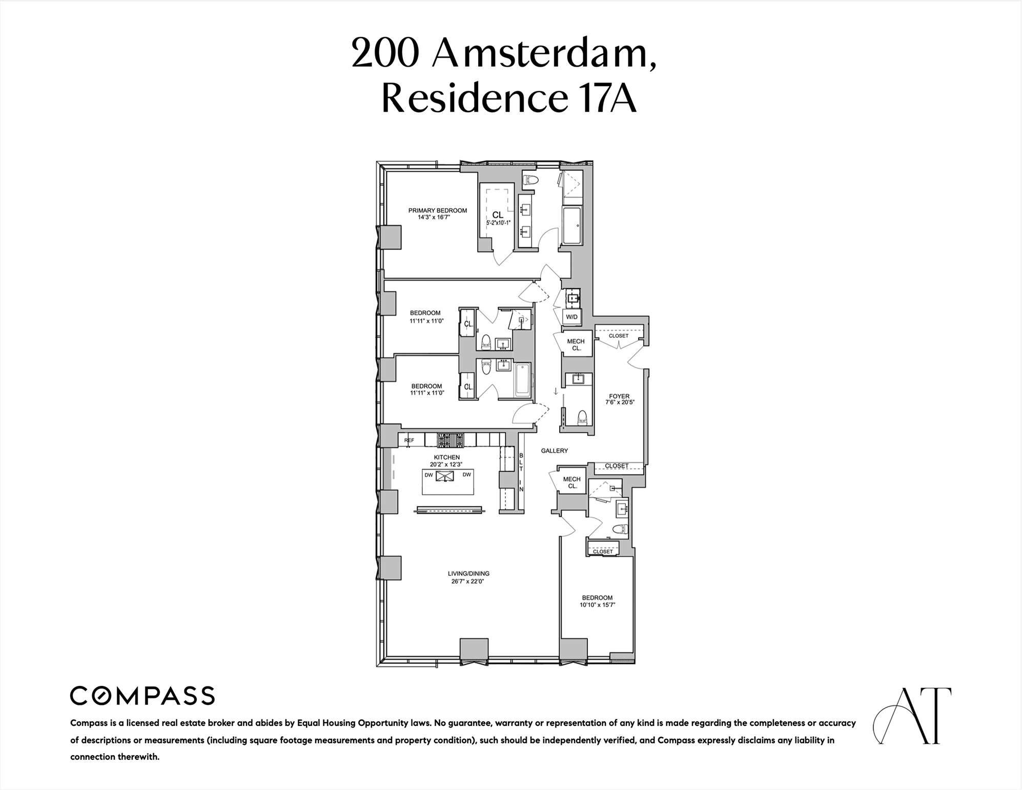 200 Amsterdam Avenue 17A