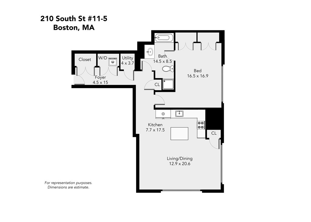 210 South St Unit: PH 11-5