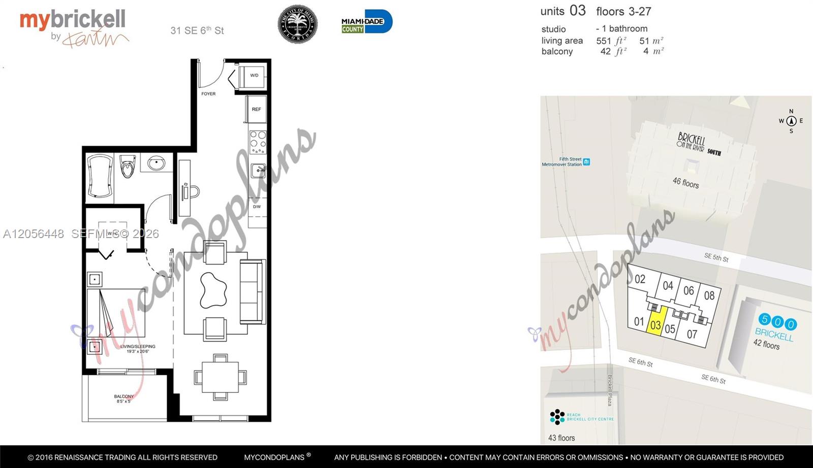 31 SE 6th St # 1503