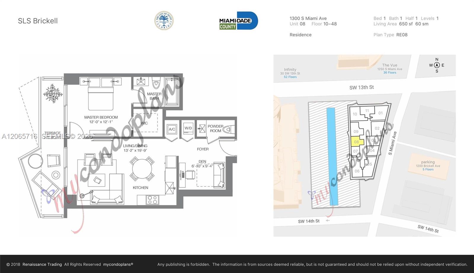1300 S Miami Ave Unit: 1008