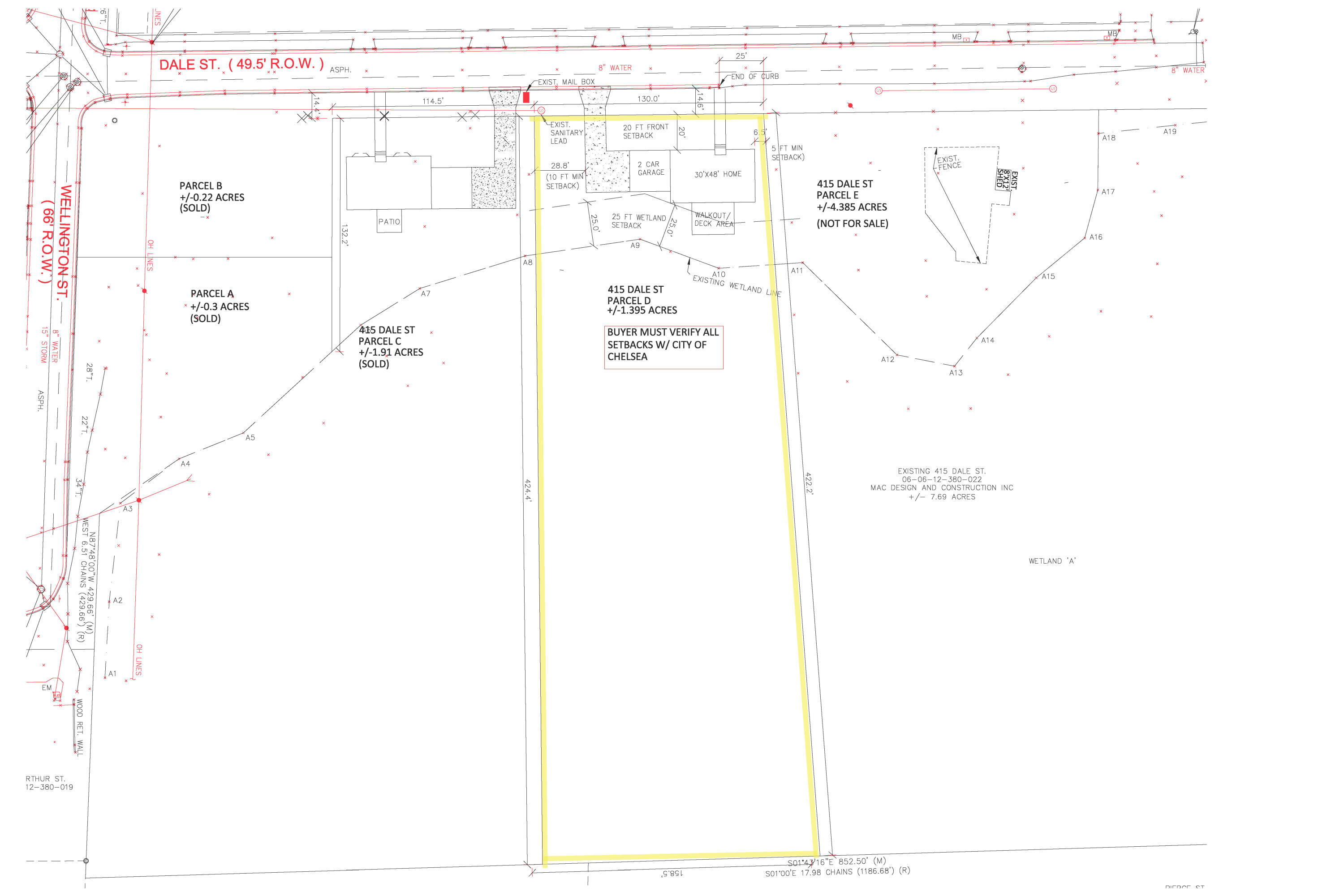 415 Vacant Land Parcel D - Dale Street