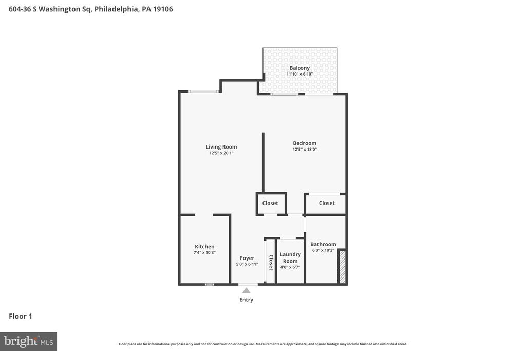 604 S WASHINGTON SQUARE Unit: 2609