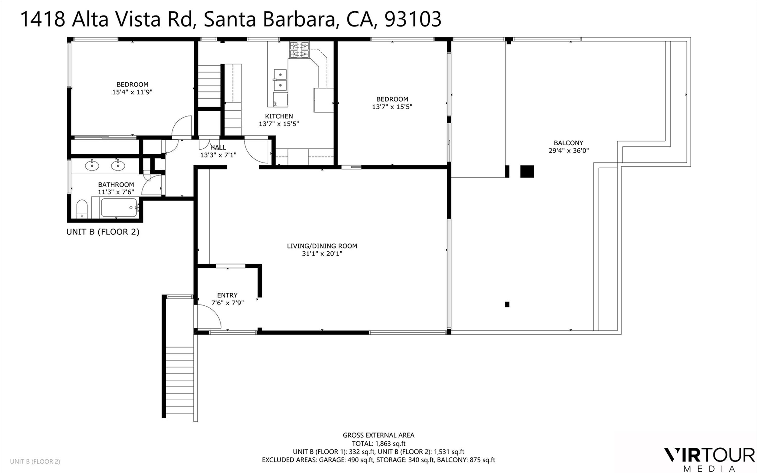 1418 Alta Vista Road