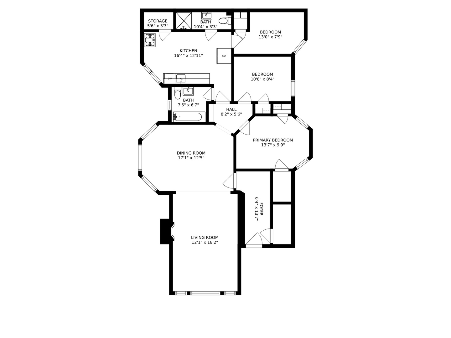 2113 W Concord Place Unit: 1