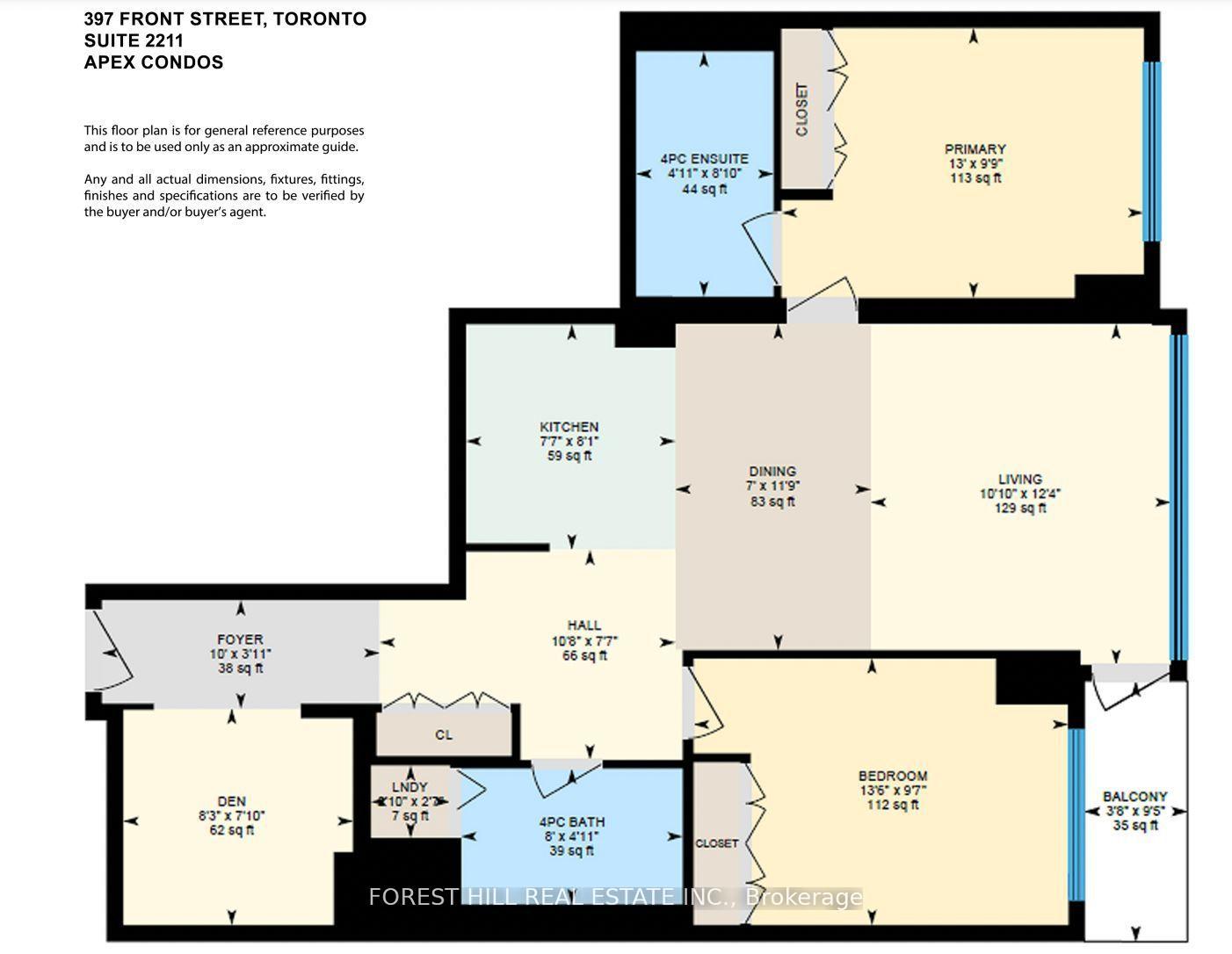 397 Front Street W 2211, Toronto C01 Unit: 2211