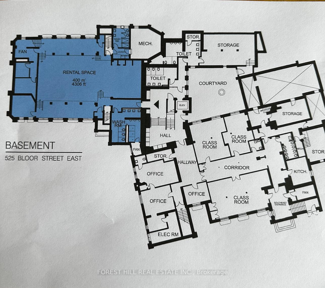 525 Bloor Street E Lower, Toronto Unit: Lower