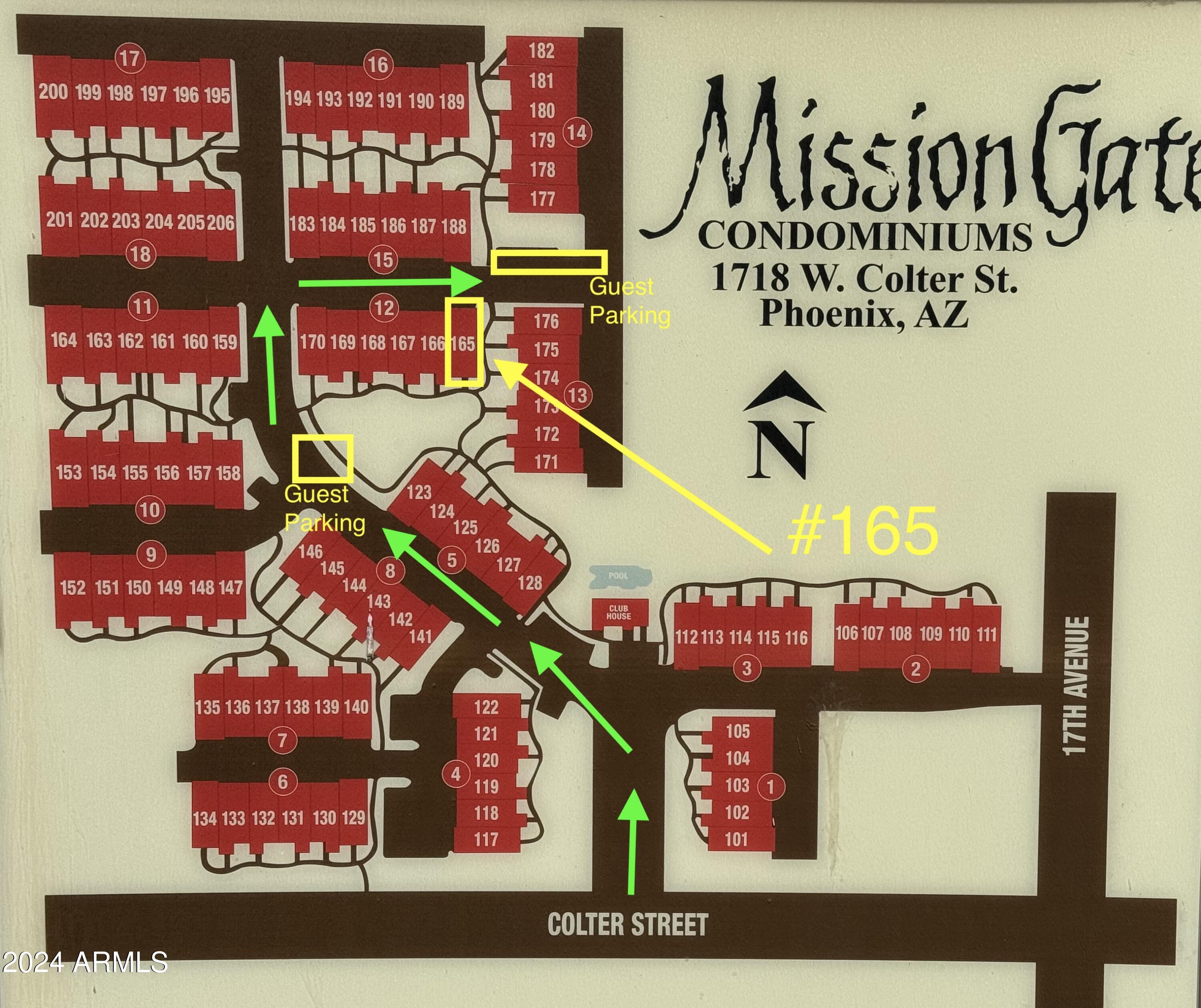 1718 W COLTER Street # 165