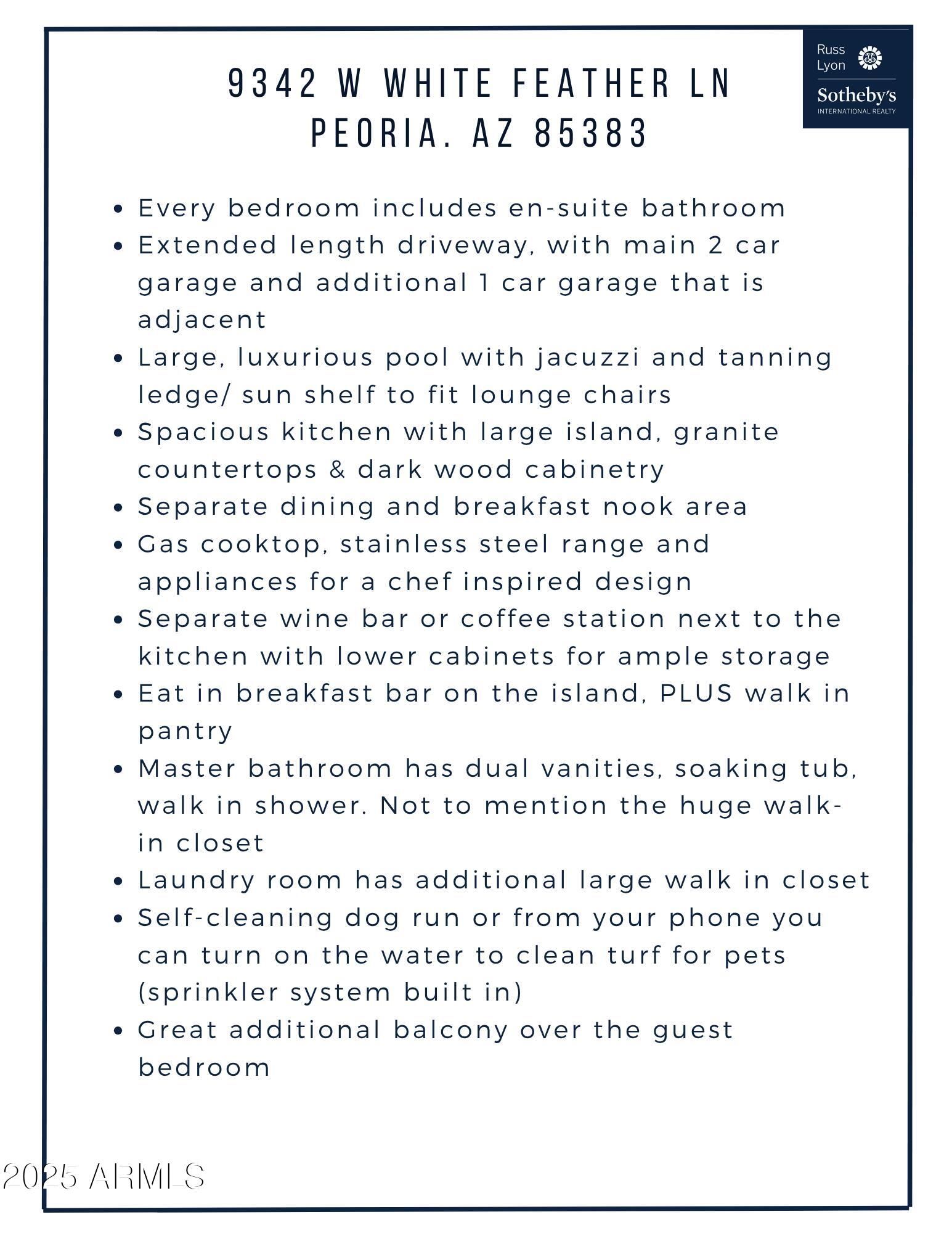 9342 W WHITE FEATHER Lane