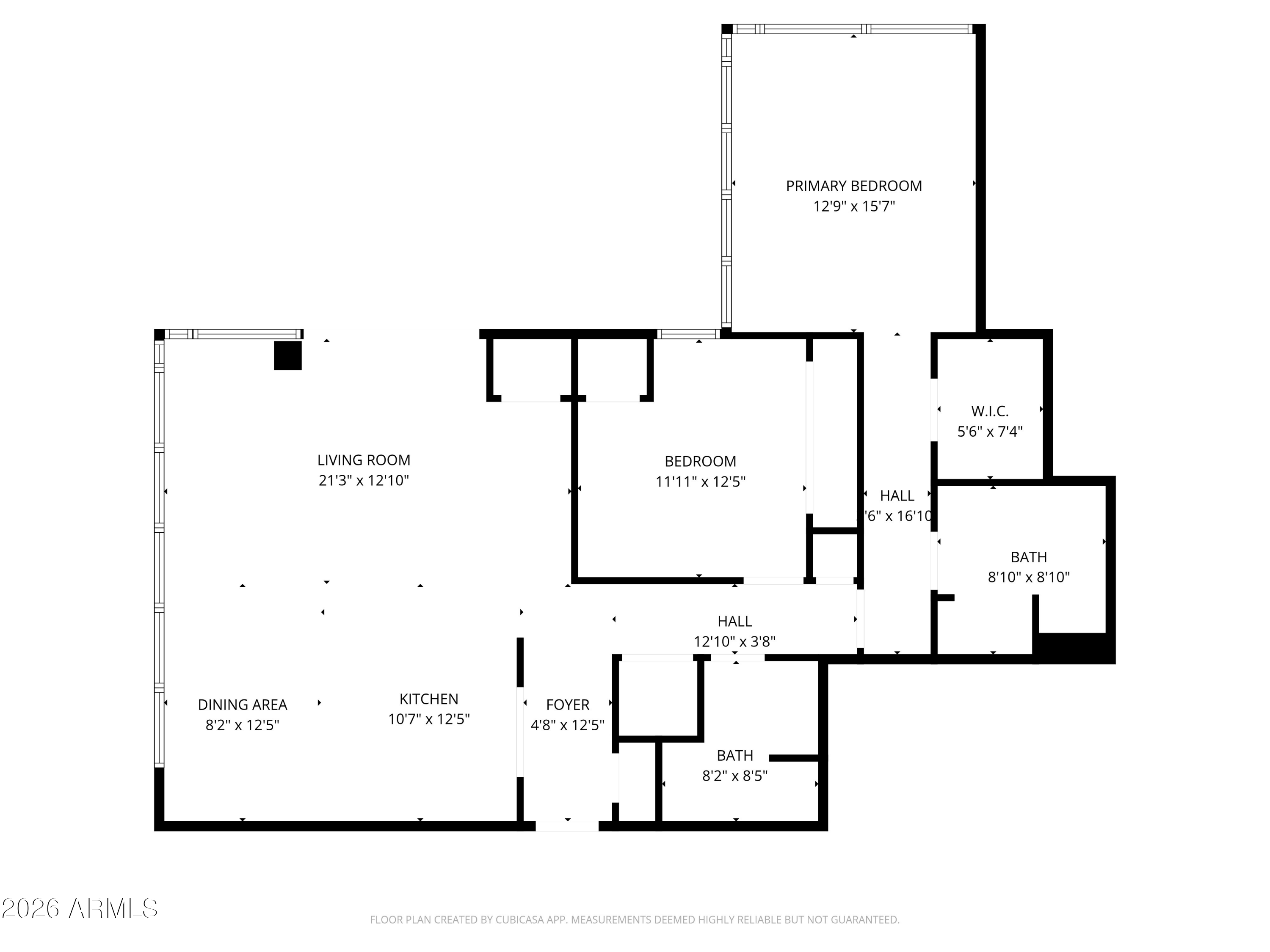 7157 E RANCHO VISTA Drive, 2012, Scottsdale Unit: 2012