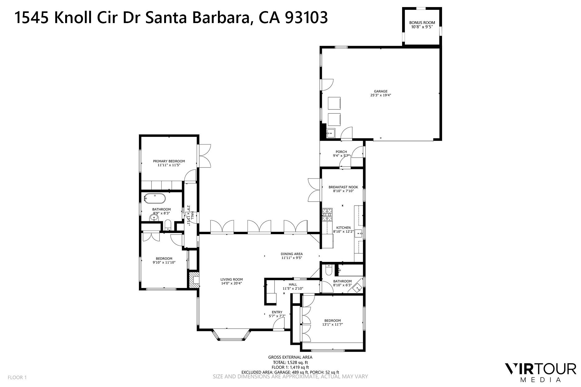 1545 Knoll Circle Drive