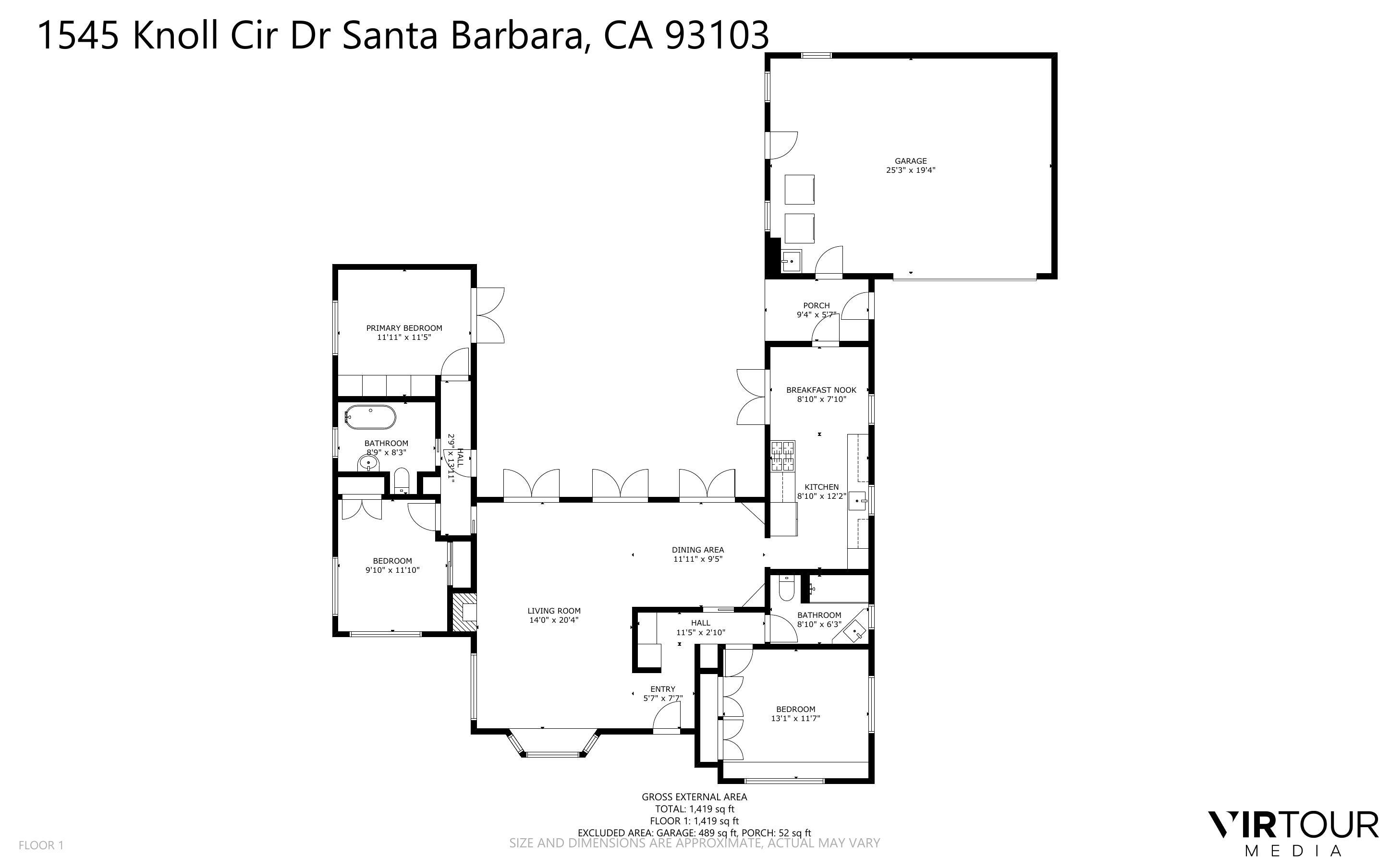 1545 Knoll Circle Drive