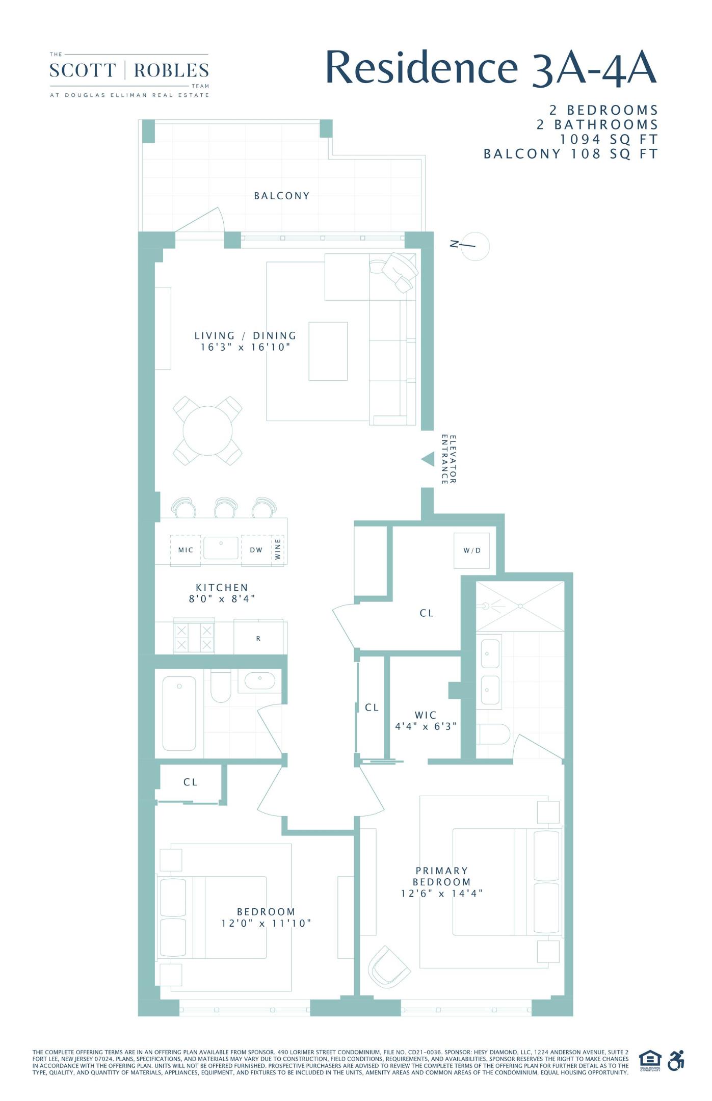 490 LORIMER Street 3A