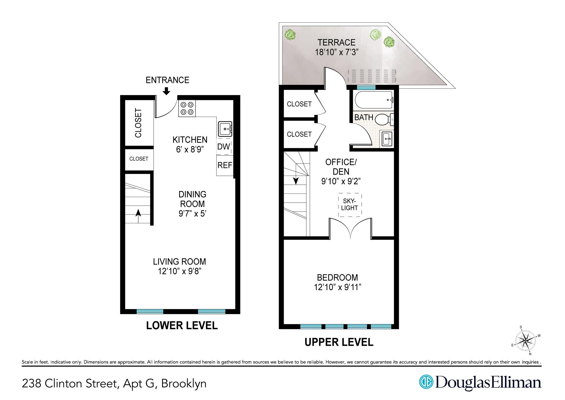 238 CLINTON Street G