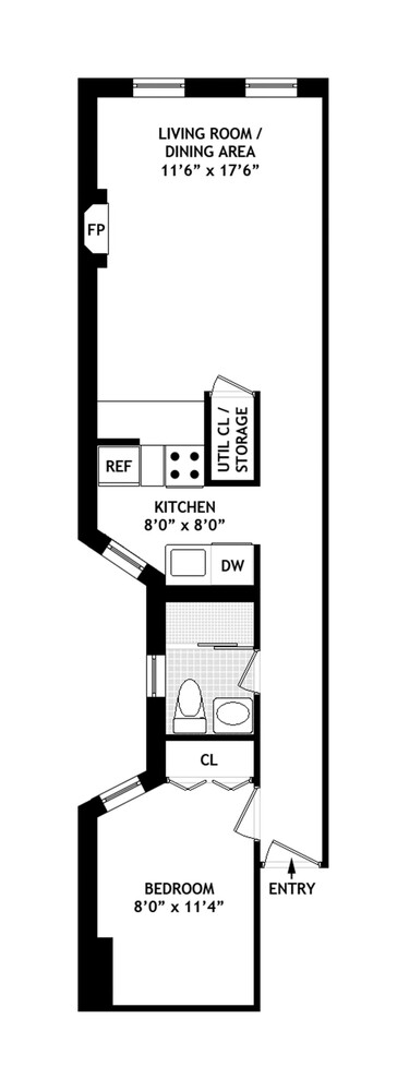 433 W 24TH Street 3D