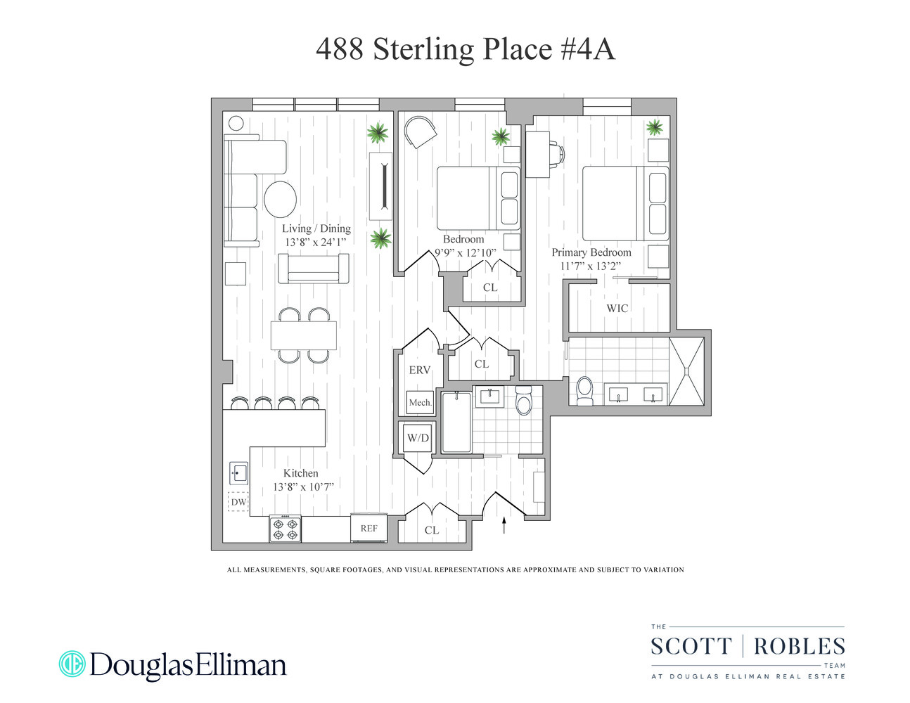 488 STERLING Place 4A