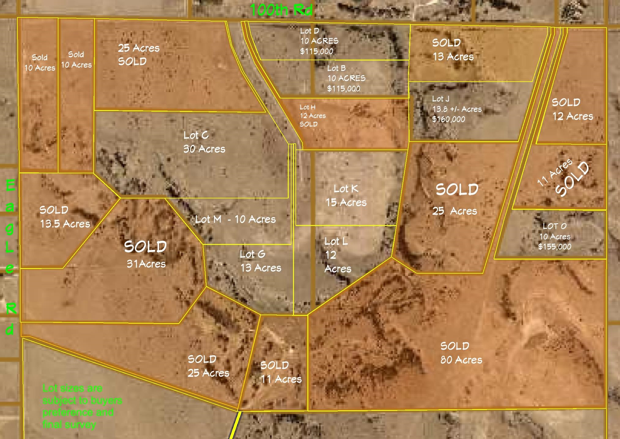 Lot J 15 Acres Eagle Ridge