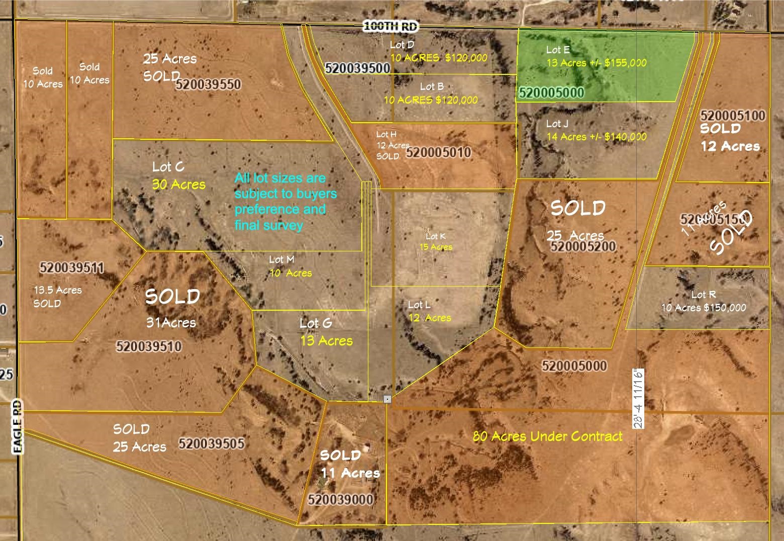 Eagle Ridge Lot E - 13 Acres