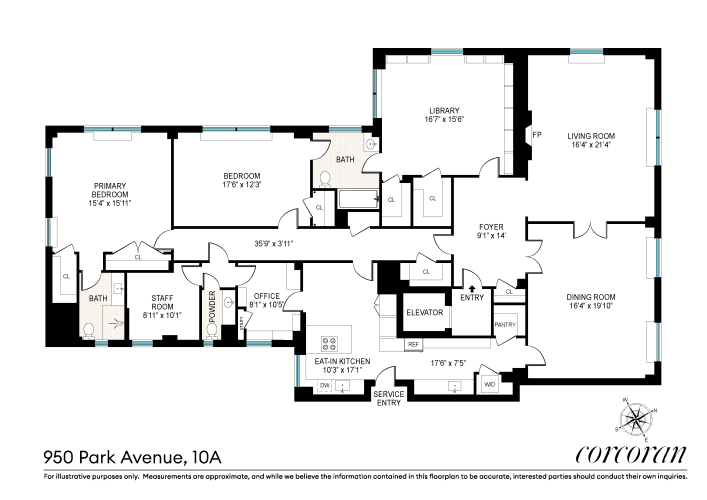 950 PARK Avenue 10A